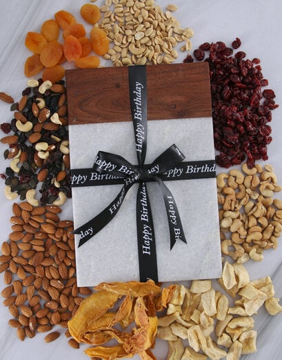 Bites of Joy – Birthday Treats on Marble